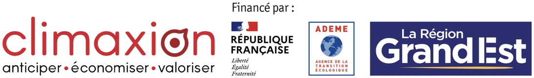 Climaxion, financé par la République française, l’ADEME et la Région Grand Est